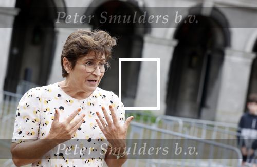 Den Haag 31 augustus 2021
Mark Rutte , Wopke Hoekstra Lillianne Ploumen Jesse Klaver Sigrid Kaag Gert Jan Segers en Rob Jetten op gesprek bij Mariette Hamer ivm vormen van nieuwe regering op het binnenhof. Lillianne Ploumen en  Jesse Klaver