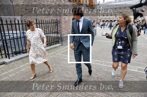 Den Haag 31 augustus 2021
Mark Rutte , Wopke Hoekstra Lillianne Ploumen Jesse Klaver Sigrid Kaag Gert Jan Segers en Rob Jetten op gesprek bij Mariette Hamer ivm vormen van nieuwe regering op het binnenhof. Lillianne Ploumen en  Jesse Klaver