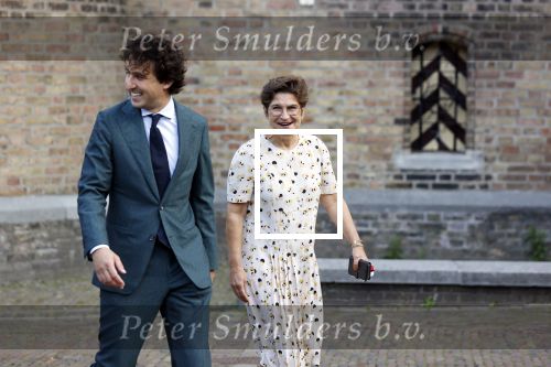 Den Haag 31 augustus 2021
Mark Rutte , Wopke Hoekstra Lillianne Ploumen Jesse Klaver Sigrid Kaag Gert Jan Segers en Rob Jetten op gesprek bij Mariette Hamer ivm vormen van nieuwe regering op het binnenhof. Lillianne Ploumen en  Jesse Klaver