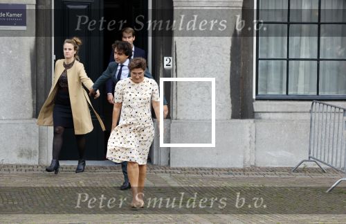 Den Haag 31 augustus 2021
Mark Rutte , Wopke Hoekstra Lillianne Ploumen Jesse Klaver Sigrid Kaag Gert Jan Segers en Rob Jetten op gesprek bij Mariette Hamer ivm vormen van nieuwe regering op het binnenhof. Lillianne Ploumen en  Jesse Klaver