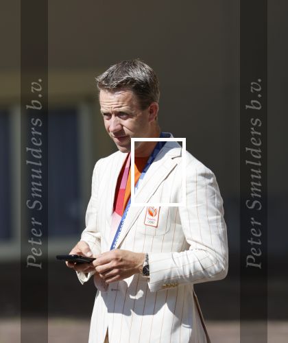 Den Haag 10 augustus 2021
Koning Willem Alexander en Koningin Maxima ontvangen op paleis noordeinde alle medaillewinnaars van de Olympische spelen in Tokyo. oa Sifan Hassan Harrie Lavreysen  Kiran Badloe Annemiek v d Vleuten Niek Kimmann Shanne Braspennincx Abdi Nageeye Jeffrey Hoogland Gabriella Schloesser Steve Wijler Arno Kamminga Sharon v Rouwendaal Tom Dumoulin Anouk Vetter Femke Bol Nouchka Fontijn Merel Smulders Sanne v Dijke Maikel v d Vleuten Kirsten Wild Annemiek Bekkering Annette Duetz Emma Oosterwegel Marit Bouwmeester Anna v d Breggen Roy v d Berg , heren 4 roeien , dames 2 roeien, heren 4x 400m  en het nederlands dames hockeyteam .Ook chef de Mission Pieter v d Hoogenband is er natuurlijk bij .