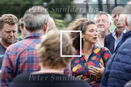 Zunderdorp 27 augustus 2021
Boer Geert Jan en Boer Geert zijn bij demonstratie om land te mogen behouden. Wethouder Marieke v Doorninck