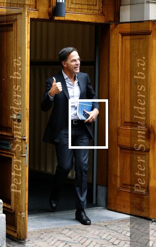 Den Haag 31 augustus 2021
Mark Rutte , Wopke Hoekstra Lillianne Ploumen Jesse Klaver Sigrid Kaag Gert Jan Segers en Rob Jetten op gesprek bij Mariette Hamer ivm vormen van nieuwe regering op het binnenhof.