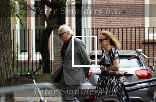 Amsterdam 25 augustus 2021
Matthijs v heijningen en zijn vrouw Guurtje Buddenberg in Amsterdam zuid