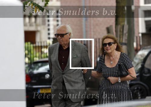 Amsterdam 25 augustus 2021
Matthijs v heijningen en zijn vrouw Guurtje Buddenberg in Amsterdam zuid