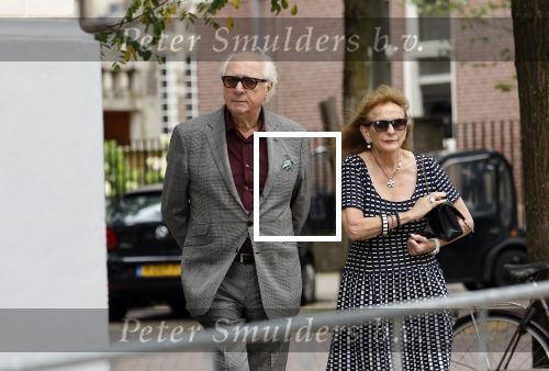 Amsterdam 25 augustus 2021
Matthijs v heijningen en zijn vrouw Guurtje Buddenberg in Amsterdam zuid