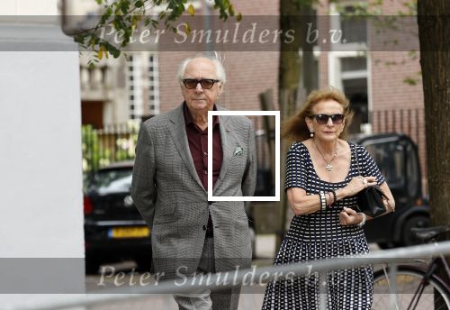 Amsterdam 25 augustus 2021
Matthijs v heijningen en zijn vrouw Guurtje Buddenberg in Amsterdam zuid
