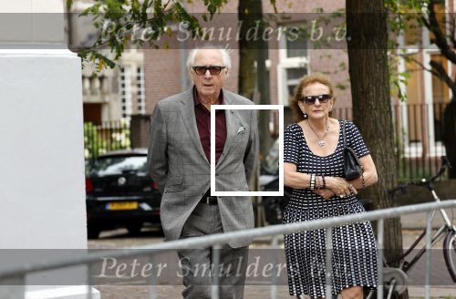Amsterdam 25 augustus 2021
Matthijs v heijningen en zijn vrouw Guurtje Buddenberg in Amsterdam zuid