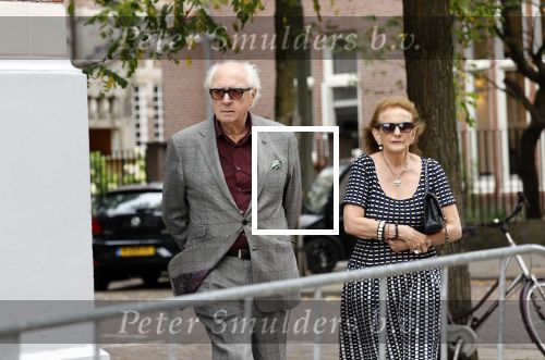 Amsterdam 25 augustus 2021
Matthijs v heijningen en zijn vrouw Guurtje Buddenberg in Amsterdam zuid