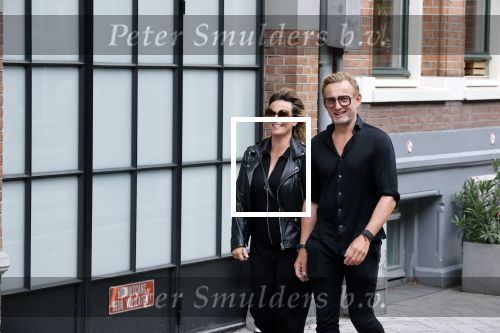 Amsterdam 26 augustus 2021
Prins Bernhard en Prinses Annette  op straat in het centrum van Amsterdam.