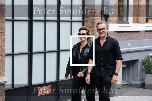 Amsterdam 26 augustus 2021
Prins Bernhard en Prinses Annette  op straat in het centrum van Amsterdam.
