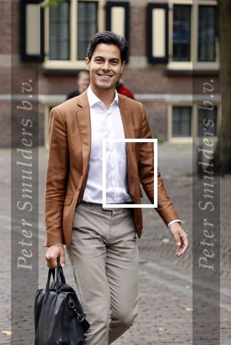 Den Haag 31 augustus 2021
Mark Rutte , Wopke Hoekstra Lillianne Ploumen Jesse Klaver Sigrid Kaag Gert Jan Segers en Rob Jetten op gesprek bij Mariette Hamer ivm vormen van nieuwe regering op het binnenhof.