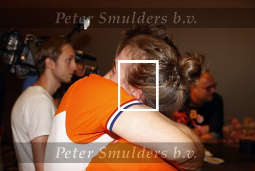Schiphol 9 augustus 2021
Aankomst olympische sporters op schiphol in hotel Hilton. Shanne Braspennincx met vriend Jeffrey Hoogland