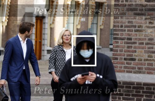 Den Haag 31 augustus 2021
Mark Rutte , Wopke Hoekstra Lillianne Ploumen Jesse Klaver Sigrid Kaag Gert Jan Segers en Rob Jetten op gesprek bij Mariette Hamer ivm vormen van nieuwe regering op het binnenhof.