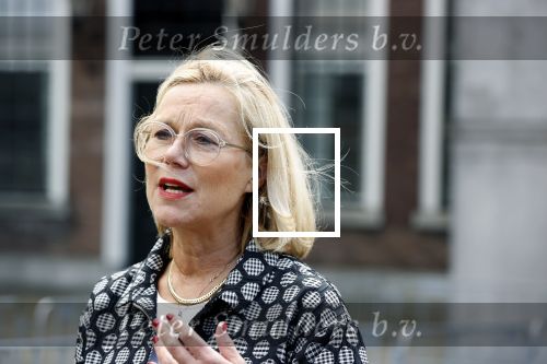 Den Haag 31 augustus 2021
Mark Rutte , Wopke Hoekstra Lillianne Ploumen Jesse Klaver Sigrid Kaag Gert Jan Segers en Rob Jetten op gesprek bij Mariette Hamer ivm vormen van nieuwe regering op het binnenhof.