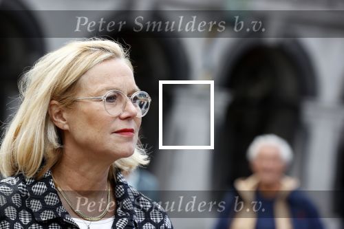 Den Haag 31 augustus 2021
Mark Rutte , Wopke Hoekstra Lillianne Ploumen Jesse Klaver Sigrid Kaag Gert Jan Segers en Rob Jetten op gesprek bij Mariette Hamer ivm vormen van nieuwe regering op het binnenhof.