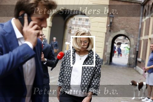 Den Haag 31 augustus 2021
Mark Rutte , Wopke Hoekstra Lillianne Ploumen Jesse Klaver Sigrid Kaag Gert Jan Segers en Rob Jetten op gesprek bij Mariette Hamer ivm vormen van nieuwe regering op het binnenhof.