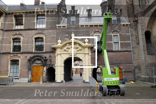 Den Haag 31 augustus 2021
Mark Rutte , Wopke Hoekstra Lillianne Ploumen Jesse Klaver Sigrid Kaag Gert Jan Segers en Rob Jetten op gesprek bij Mariette Hamer ivm vormen van nieuwe regering op het binnenhof. Verbouwing binnenhof