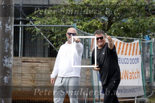 Amsterdam 28 augustus 2021
Wolter Kroes met goede Richard wandelend door Amsterdam.