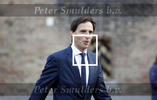 Den Haag 31 augustus 2021
Mark Rutte , Wopke Hoekstra Lillianne Ploumen Jesse Klaver Sigrid Kaag Gert Jan Segers en Rob Jetten op gesprek bij Mariette Hamer ivm vormen van nieuwe regering op het binnenhof.
