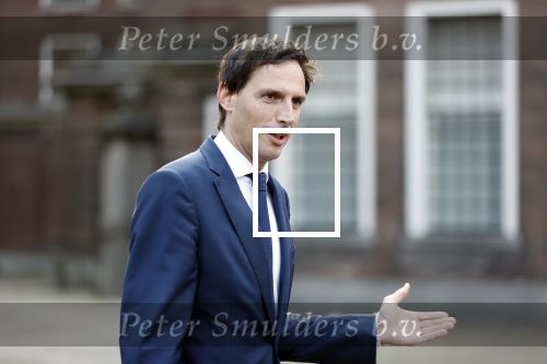 Den Haag 31 augustus 2021
Mark Rutte , Wopke Hoekstra Lillianne Ploumen Jesse Klaver Sigrid Kaag Gert Jan Segers en Rob Jetten op gesprek bij Mariette Hamer ivm vormen van nieuwe regering op het binnenhof.