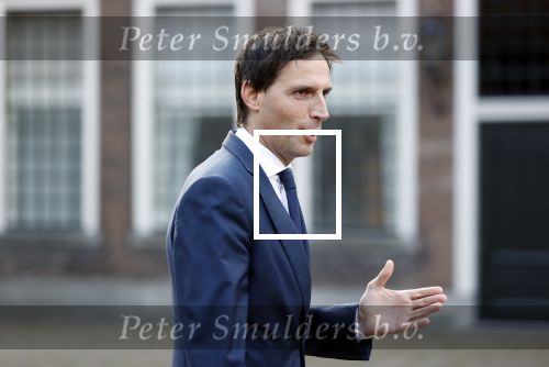 Den Haag 31 augustus 2021
Mark Rutte , Wopke Hoekstra Lillianne Ploumen Jesse Klaver Sigrid Kaag Gert Jan Segers en Rob Jetten op gesprek bij Mariette Hamer ivm vormen van nieuwe regering op het binnenhof.