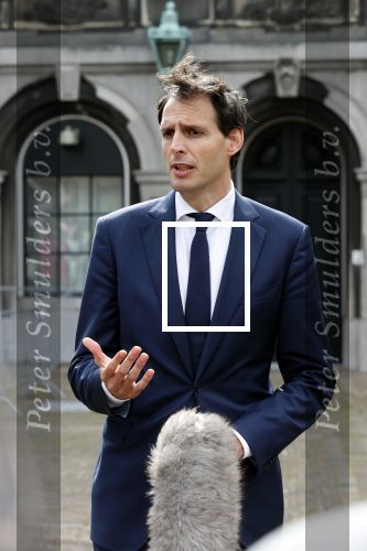 Den Haag 31 augustus 2021
Mark Rutte , Wopke Hoekstra Lillianne Ploumen Jesse Klaver Sigrid Kaag Gert Jan Segers en Rob Jetten op gesprek bij Mariette Hamer ivm vormen van nieuwe regering op het binnenhof.