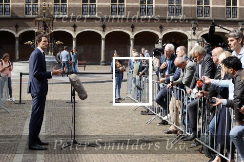 Den Haag 31 augustus 2021
Mark Rutte , Wopke Hoekstra Lillianne Ploumen Jesse Klaver Sigrid Kaag Gert Jan Segers en Rob Jetten op gesprek bij Mariette Hamer ivm vormen van nieuwe regering op het binnenhof.