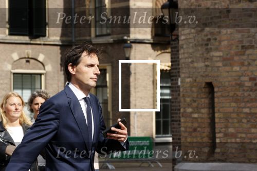 Den Haag 31 augustus 2021
Mark Rutte , Wopke Hoekstra Lillianne Ploumen Jesse Klaver Sigrid Kaag Gert Jan Segers en Rob Jetten op gesprek bij Mariette Hamer ivm vormen van nieuwe regering op het binnenhof.