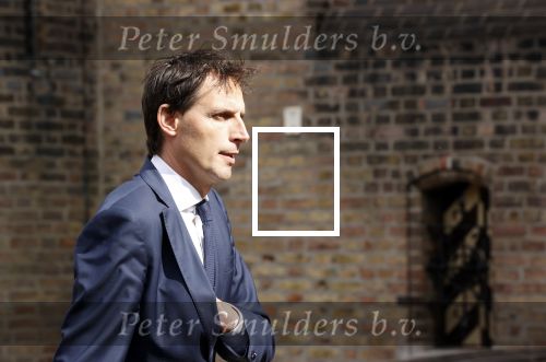 Den Haag 31 augustus 2021
Mark Rutte , Wopke Hoekstra Lillianne Ploumen Jesse Klaver Sigrid Kaag Gert Jan Segers en Rob Jetten op gesprek bij Mariette Hamer ivm vormen van nieuwe regering op het binnenhof.