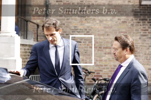 Den Haag 31 augustus 2021
Mark Rutte , Wopke Hoekstra Lillianne Ploumen Jesse Klaver Sigrid Kaag Gert Jan Segers en Rob Jetten op gesprek bij Mariette Hamer ivm vormen van nieuwe regering op het binnenhof.