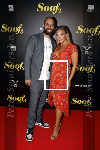 Amsterdam 5 september 2022
Premere Soof 3 in Tuschinski. Amber Delil met partner