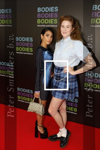 Amsterdam 24 augustus 2022
Oremiere Bodies Bodies Bosies van Halina Reijn in Tuschinski . Anna Nooshin