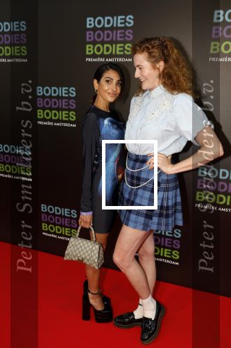Amsterdam 24 augustus 2022
Oremiere Bodies Bodies Bosies van Halina Reijn in Tuschinski . Anna Nooshin