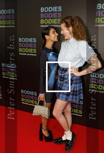 Amsterdam 24 augustus 2022
Oremiere Bodies Bodies Bosies van Halina Reijn in Tuschinski . Anna Nooshin