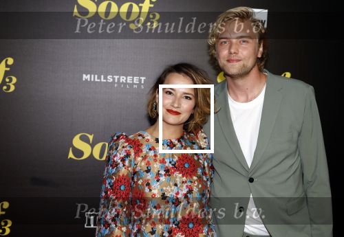 Amsterdam 5 september 2022
Premere Soof 3 in Tuschinski. Barbara Sloesen met partner