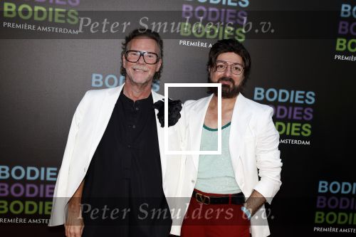 Amsterdam 24 augustus 2022
Premiere Bodies Bodies Bosies van Halina Reijn in Tuschinski . Bastiaan v Schaik en partner