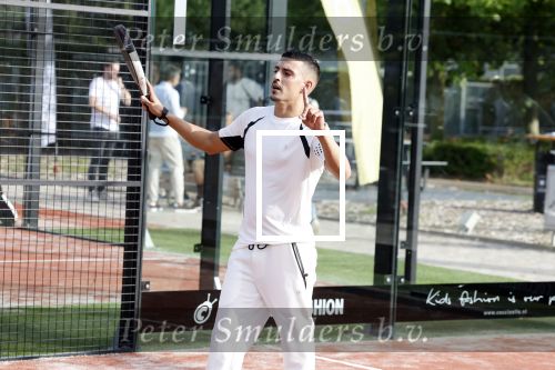 Capelle aan de IJssel 7 september 2022
Presentatie kleinglijn voor Padel van Robin van Persie en zijn vrouw Bouchra v Persie. Boef