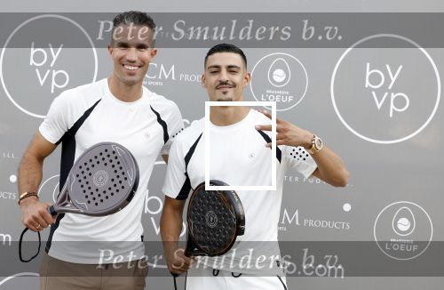 Capelle aan de IJssel 7 september 2022
Presentatie kleinglijn voor Padel van Robin van Persie en zijn vrouw Bouchra v Persie. Boef