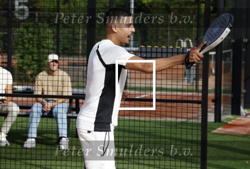 Capelle aan de IJssel 7 september 2022
Presentatie kleinglijn voor Padel van Robin van Persie en zijn vrouw Bouchra v Persie. Boef