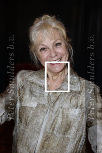 Den Haag 2 september 2022
Onthulling beeld Anneke Gronloh in de schouwburg van Den Haag . Conny Vink kwam met haar man