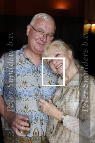 Den Haag 2 september 2022
Onthulling beeld Anneke Gronloh in de schouwburg van Den Haag . Conny Vink kwam met haar man