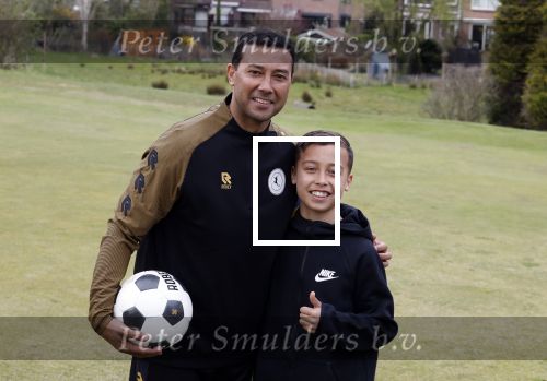 Rotterdam 30 maart 2022
Voetgolf tournooi van Life after Footbaal LAF op golfbaan SEVE in Rotterdam. Denny landzaat kwam met zijn zoon