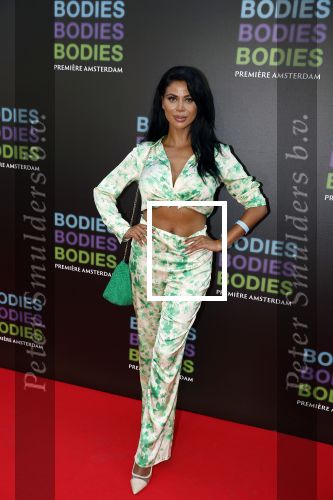 Amsterdam 24 augustus 2022
Premiere Bodies Bodies Bosies van Halina Reijn in Tuschinski . Dounia Rijkschroeff