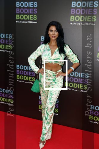 Amsterdam 24 augustus 2022
Premiere Bodies Bodies Bosies van Halina Reijn in Tuschinski . Dounia Rijkschroeff