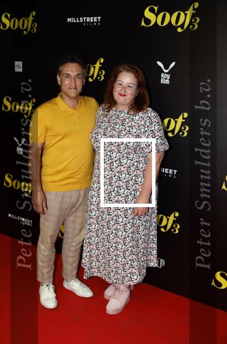 Amsterdam 5 september 2022
Premere Soof 3 in Tuschinski. Eva v d Gucht met partner