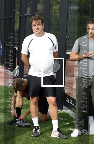Capelle aan de IJssel 7 september 2022
Presentatie kleinglijn voor Padel van Robin van Persie en zijn vrouw Bouchra v Persie. Frank Lammers