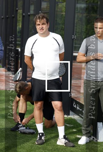 Capelle aan de IJssel 7 september 2022
Presentatie kleinglijn voor Padel van Robin van Persie en zijn vrouw Bouchra v Persie. Frank Lammers