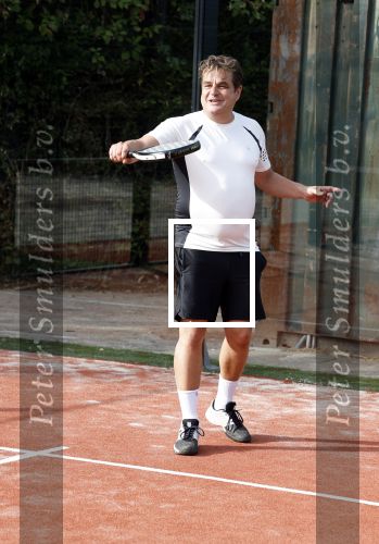 Capelle aan de IJssel 7 september 2022
Presentatie kleinglijn voor Padel van Robin van Persie en zijn vrouw Bouchra v Persie. Frank Lammers