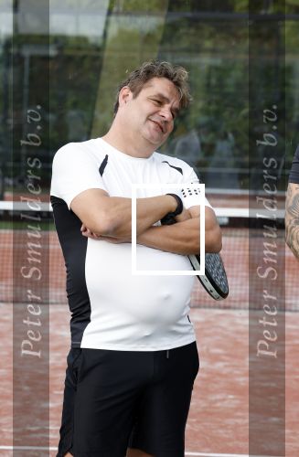Capelle aan de IJssel 7 september 2022
Presentatie kleinglijn voor Padel van Robin van Persie en zijn vrouw Bouchra v Persie. Frank Lammers